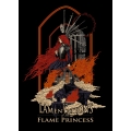 Shirt: Flame Princess -  Ladies V-Neck XXL