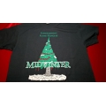Shirt: Midvinter Tree -  Ladies V-Neck Medium