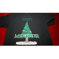 Shirt: Midvinter Tree -  Ladies V-Neck Medium